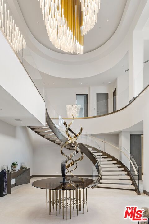 Chandelier, Interior, Recessed Lighting