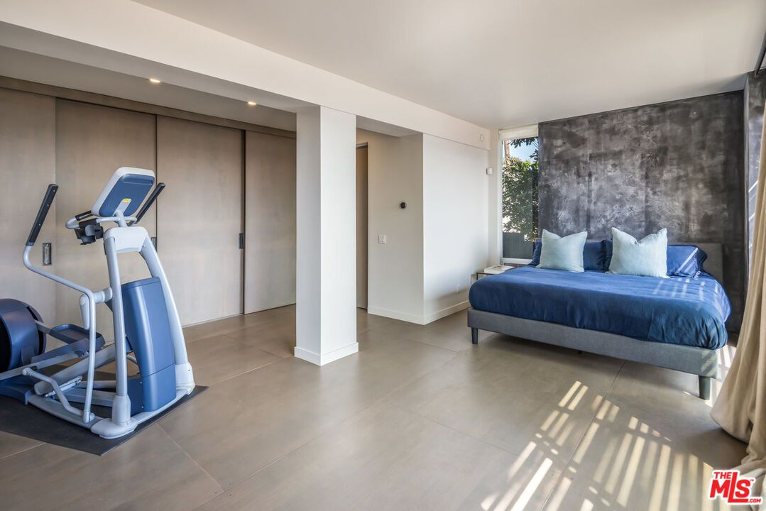 Bedroom, Fitness Equipment, Interior, Recessed Lighting