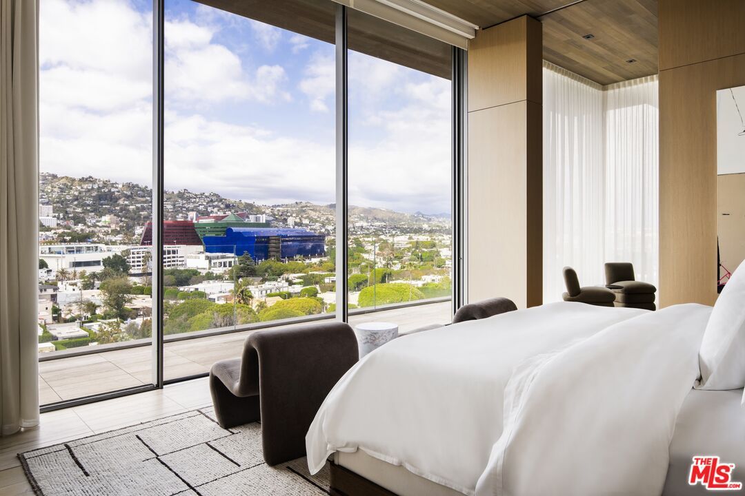 Bedroom, Interior, Recessed Lighting, Wooden Ceilings