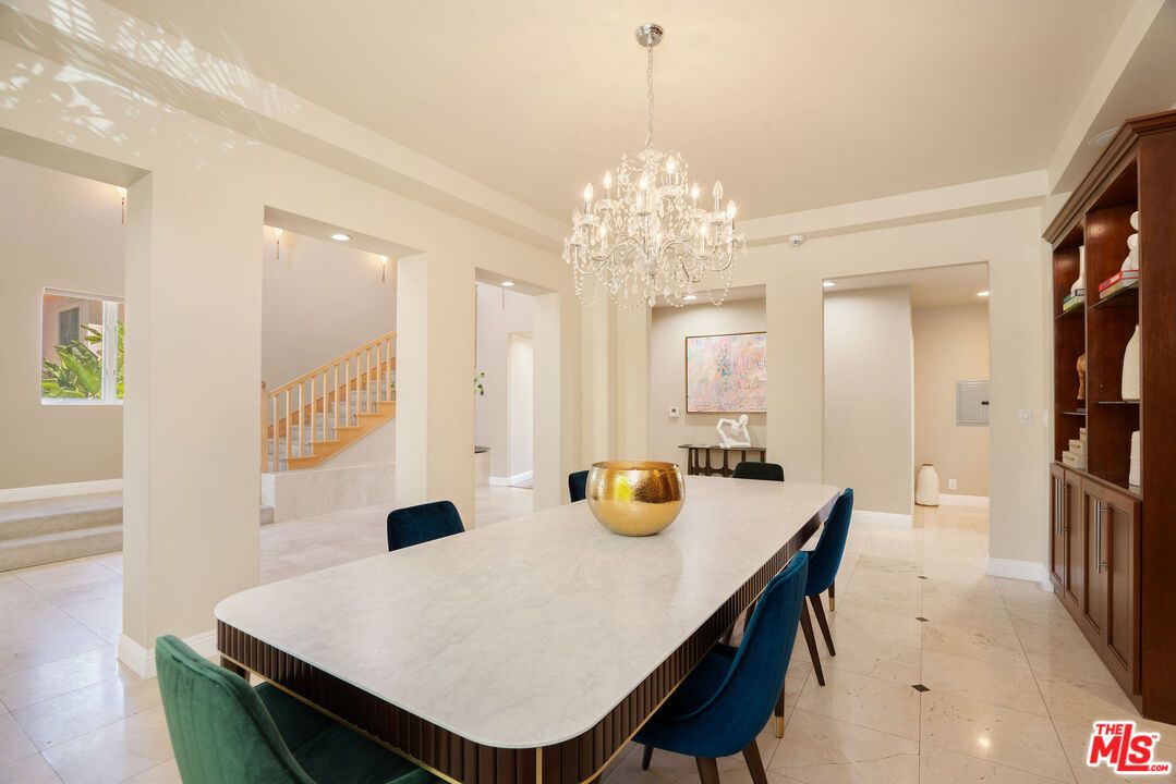 Chandelier, Dining room, Interior, Recessed Lighting