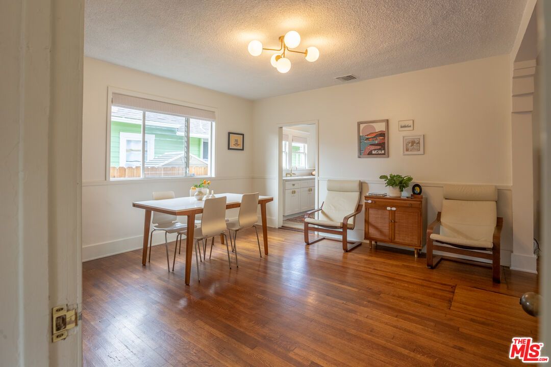 Dining room, Interior, Wood Texture Flooring