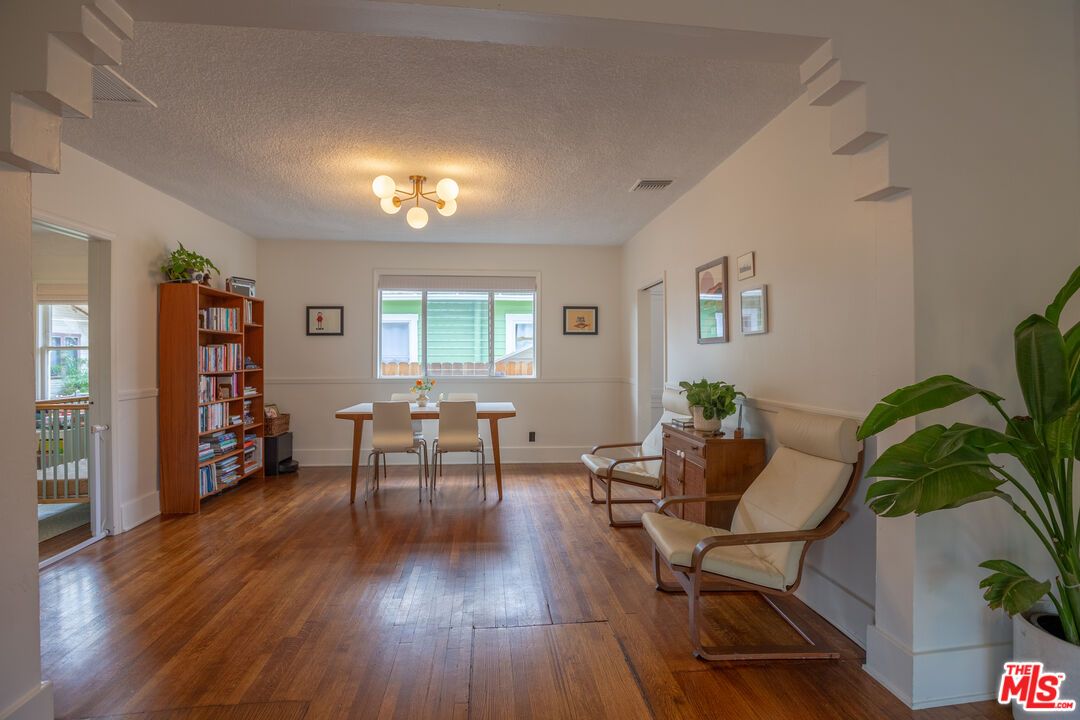 Dining room, Interior, Wood Texture Flooring