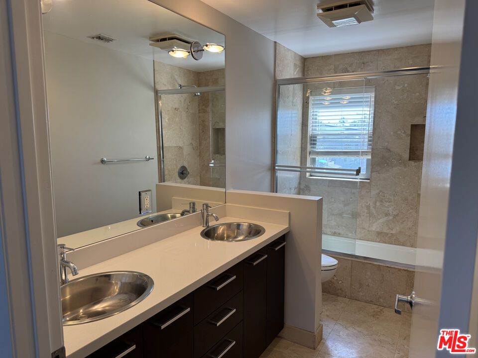Bathroom, Dual Sink Vanities, Glass Shower, Interior