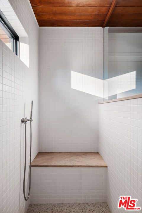 Bathroom, Interior, Wooden Ceilings