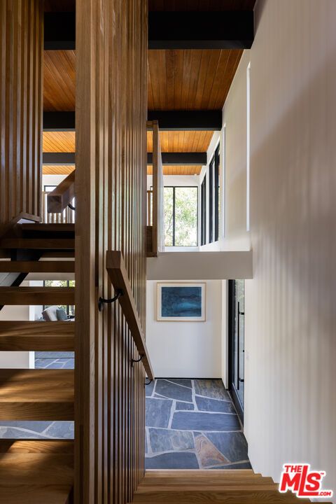 Fireplace, Interior, Wooden Ceilings