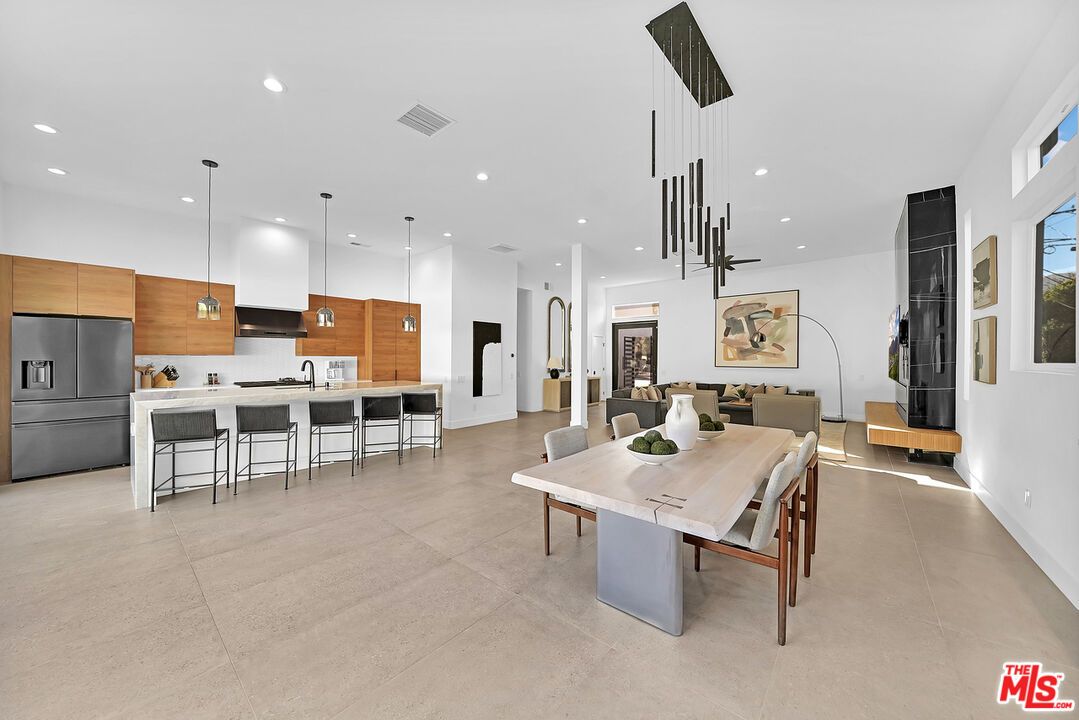 Dining room, Interior, Kitchen, Living room, Pendant Lights, Recessed Lighting