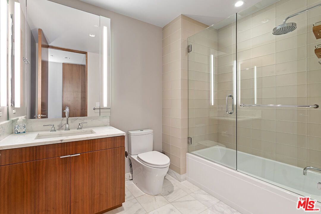 Bathroom, Glass Shower, Interior, Marble, Recessed Lighting