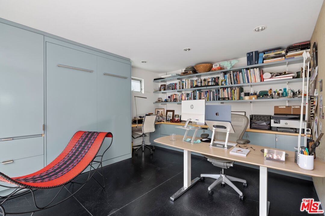 Home Office, Interior, Recessed Lighting