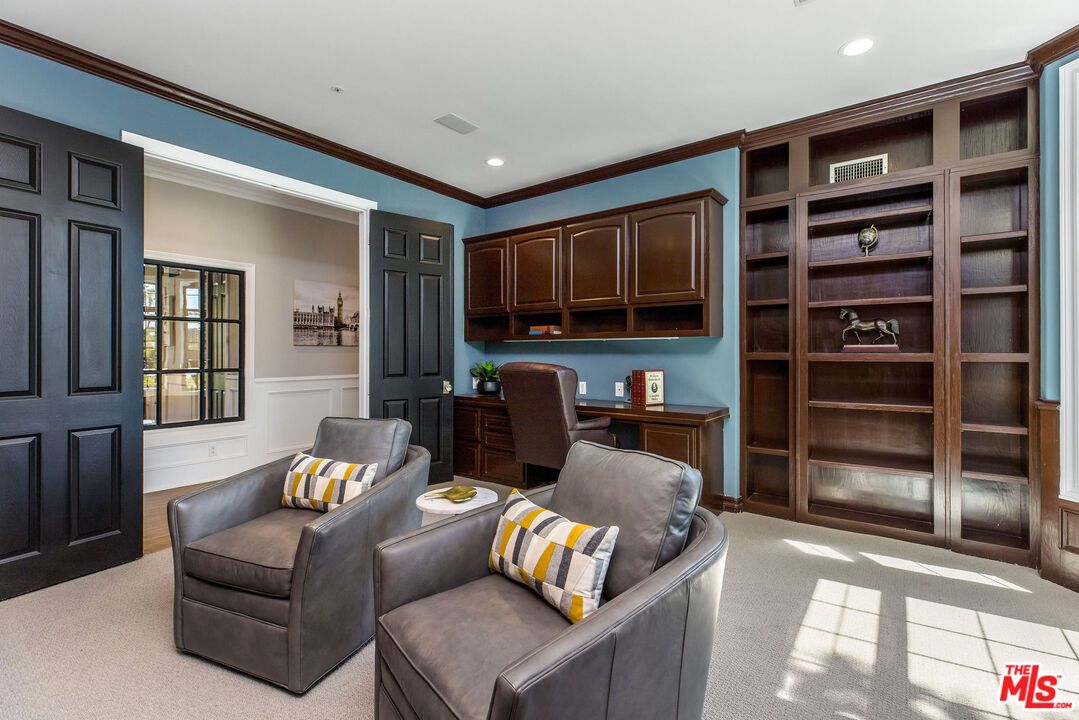 Home Office, Interior, Recessed Lighting