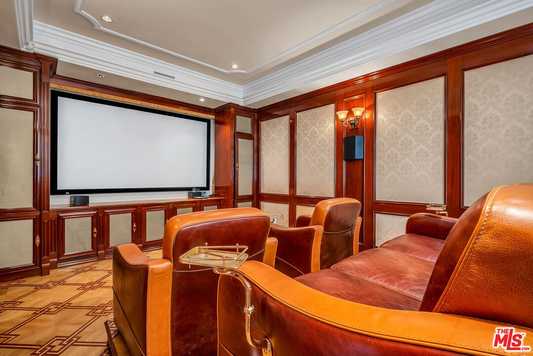 Home Theatre Room, Interior, Projection Screen, Recessed Lighting, Theatre Room