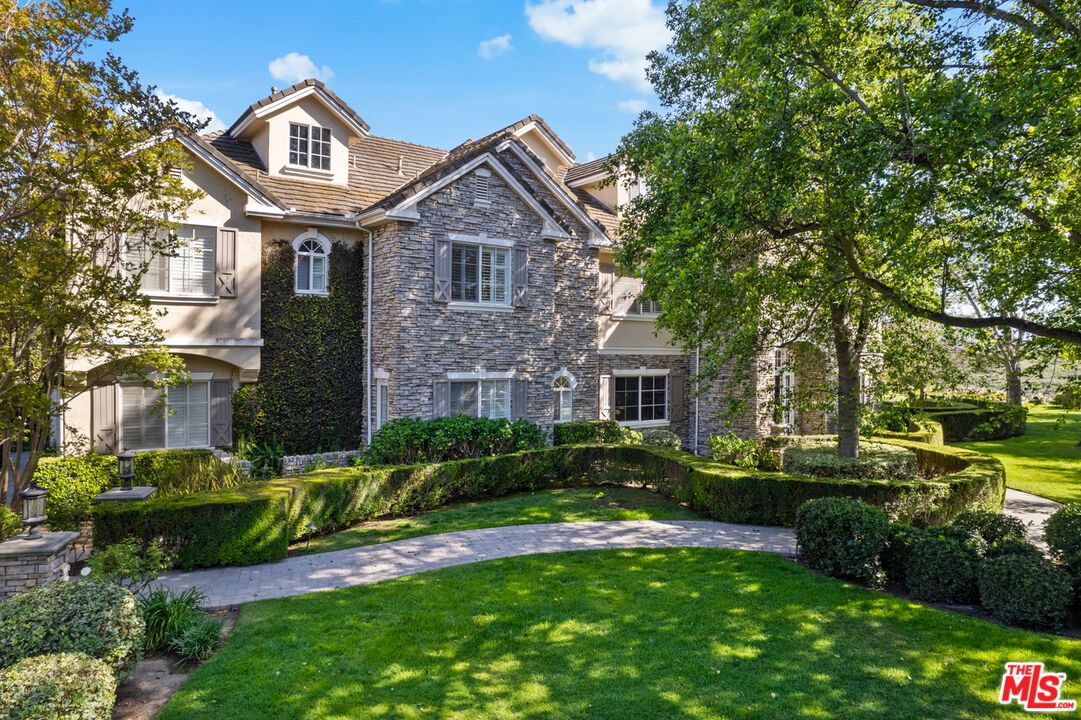 Backyard, Exterior, Facade, Tudor Revival
