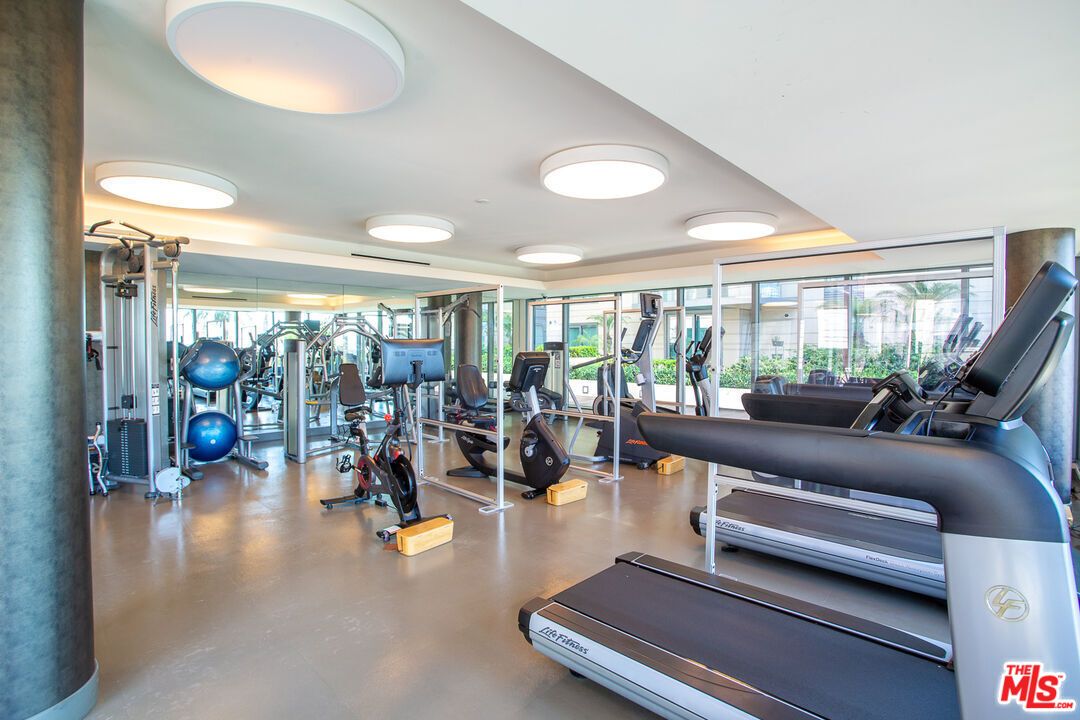 Fitness Equipment, Gym, Interior