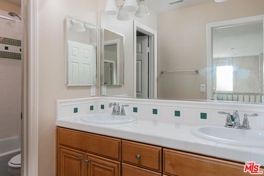 Bathroom, Dual Sink Vanities, Interior, Tile Countertops