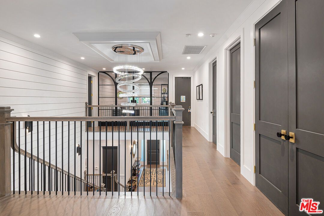 Chandelier, Interior, Recessed Lighting, Wood Texture Flooring