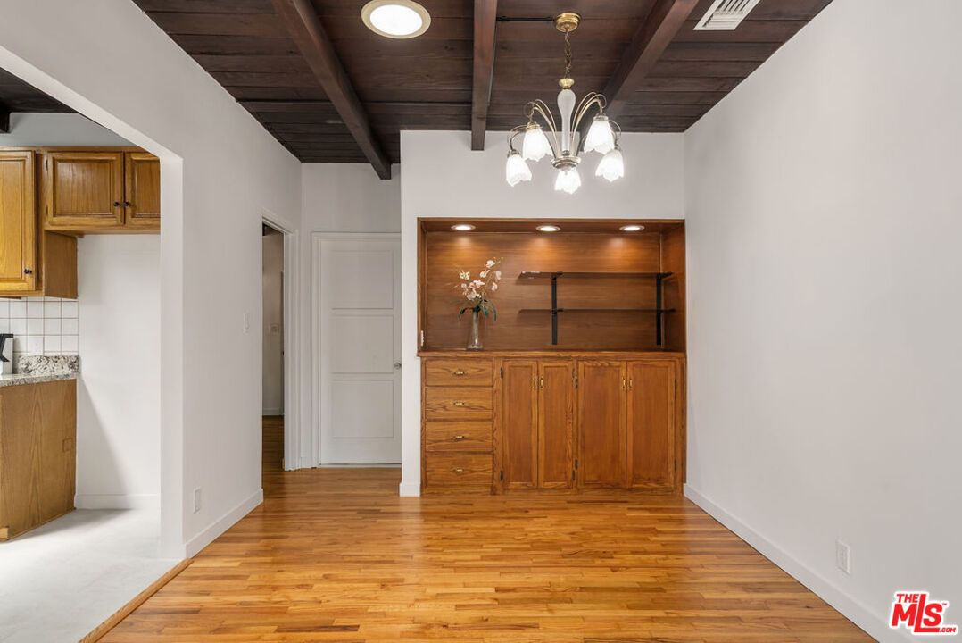 Chandelier, Interior, Recessed Lighting, Wooden Beams, Wooden Ceilings, Wood Texture Flooring