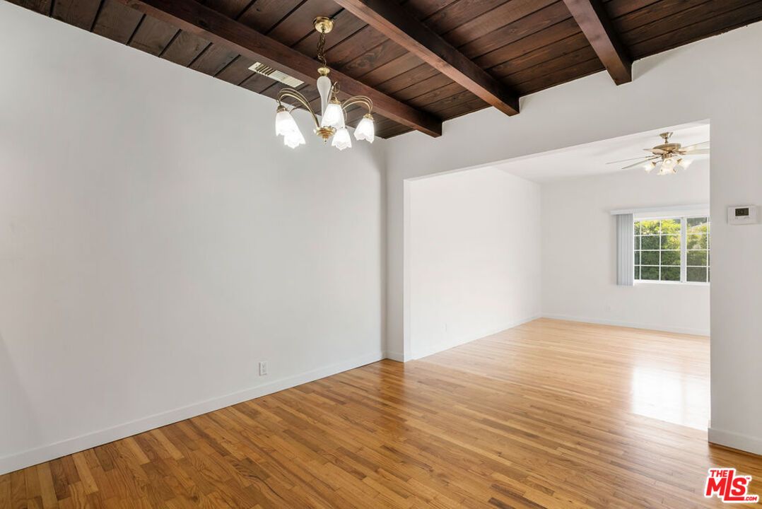 Chandelier, Empty room, Interior, Wooden Beams, Wooden Ceilings, Wood Texture Flooring
