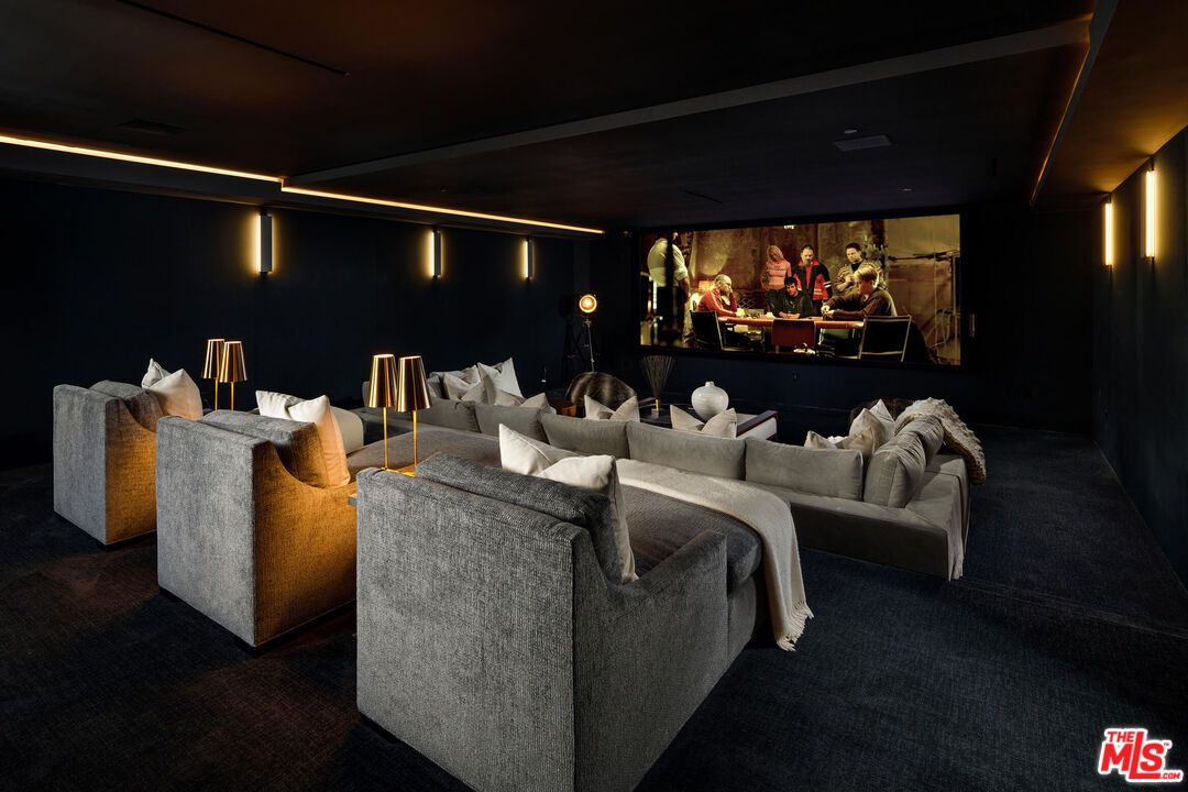 Interior, Projection Screen, Theatre Room
