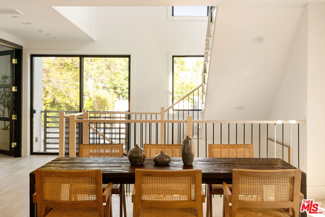 Dining room, Interior, Wood Texture Flooring