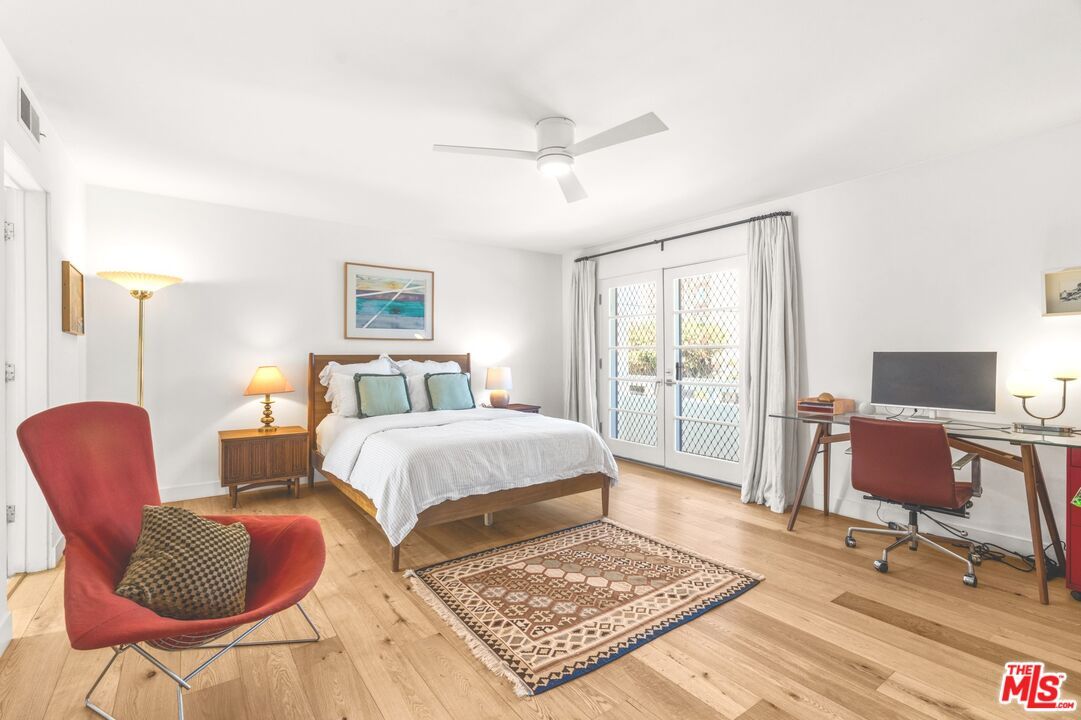 Bedroom, Home Office, Interior, Wood Texture Flooring