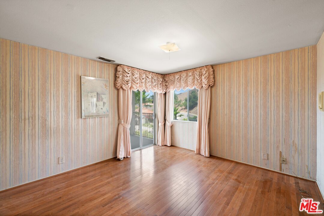 Empty room, Interior, Wood Texture Flooring