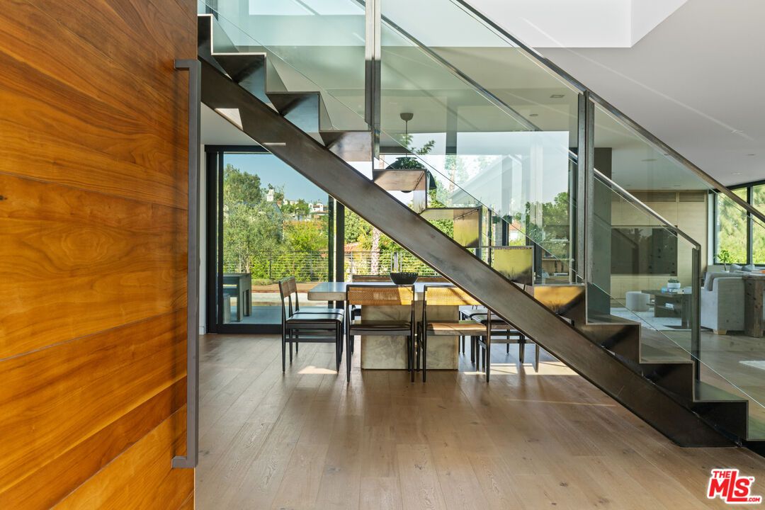 Dining room, Interior, Wood Texture Flooring, Wooden Walls