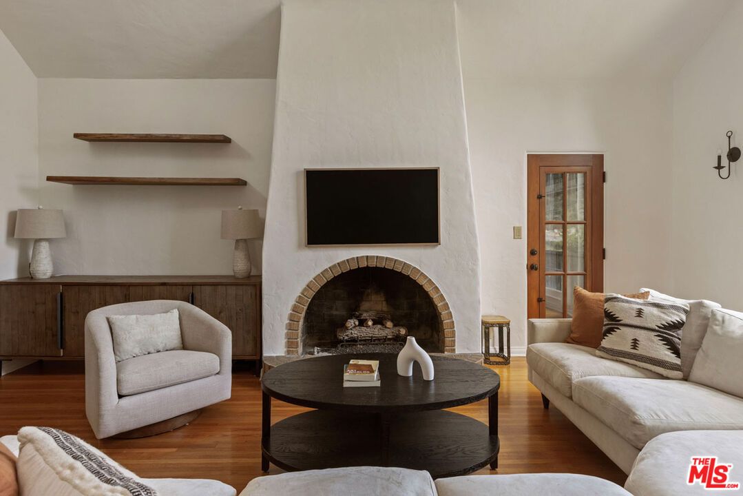 Fireplace, Interior, Living room, Wood Texture Flooring