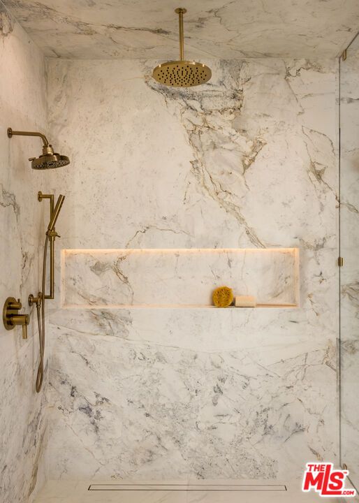 Bathroom, Interior, Marble Walls