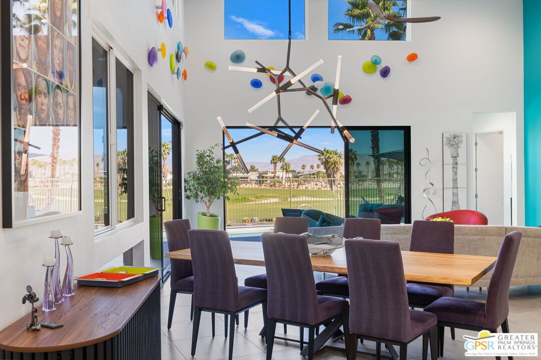 Dining room, Interior, Pendant Lights