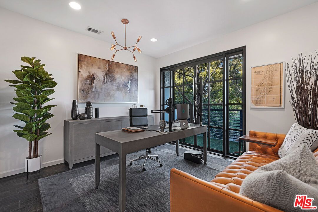 Home Office, Interior, Pendant Lights, Recessed Lighting