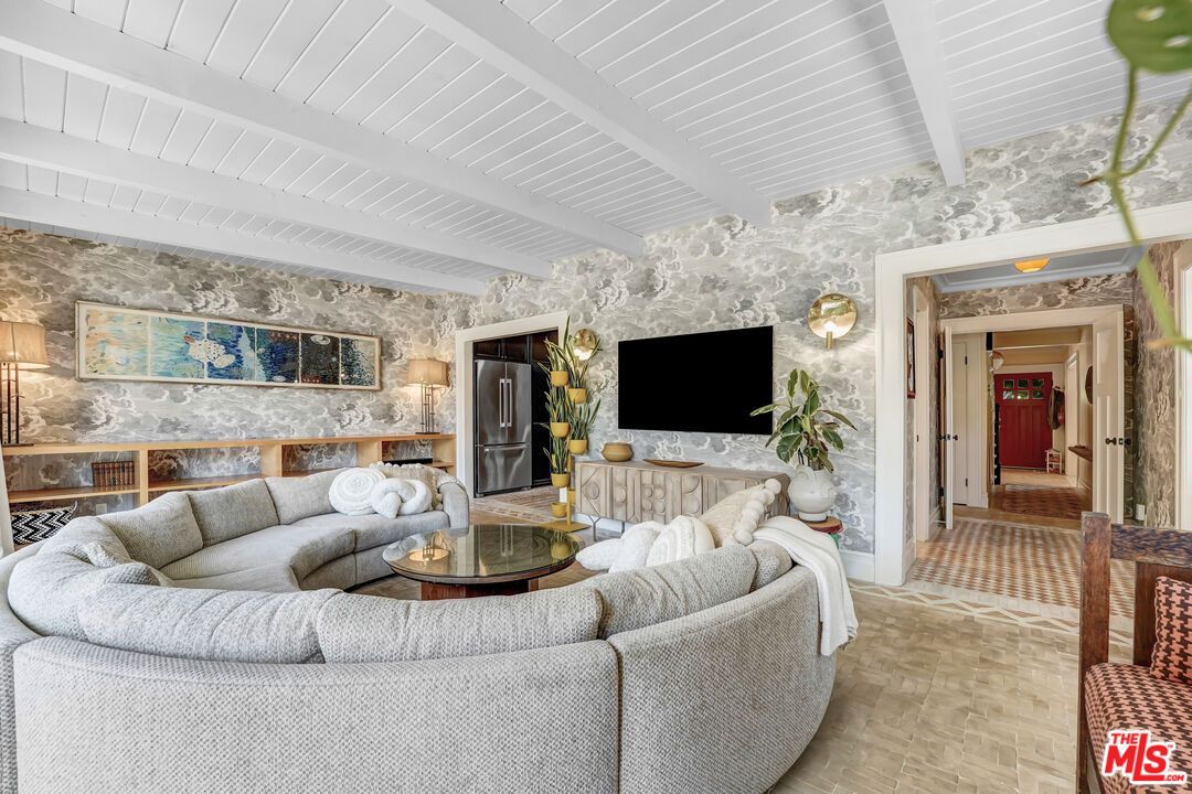 Interior, Living room, Stone Walls