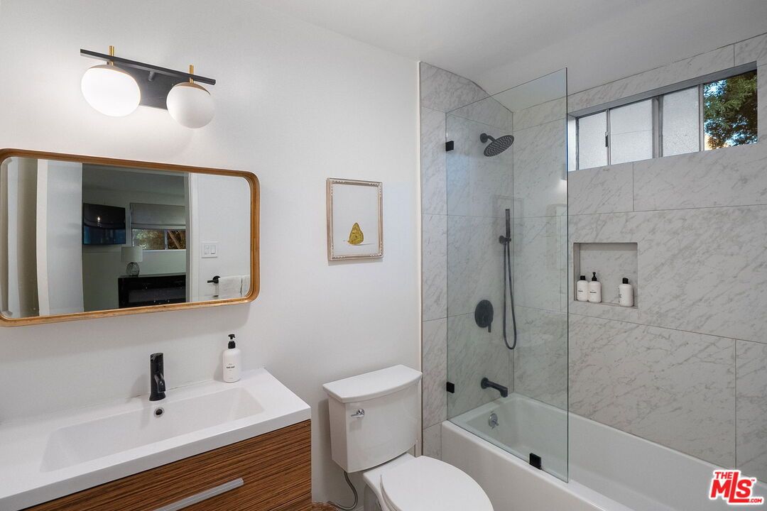 Bathroom, Glass Shower, Interior, Marble Walls