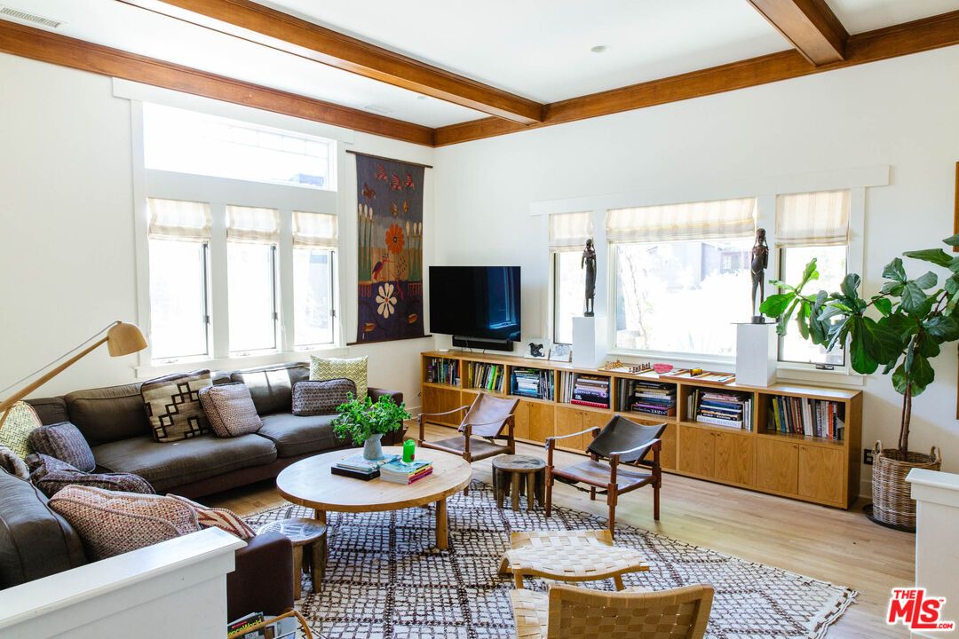 Interior, Living room, Wooden Beams, Wood Texture Flooring