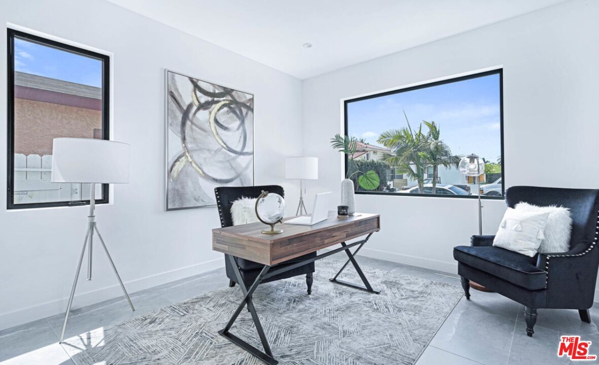 Home Office, Interior, Recessed Lighting