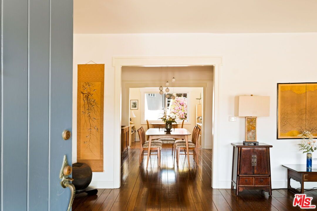 Dining room, Interior, Wood Texture Flooring