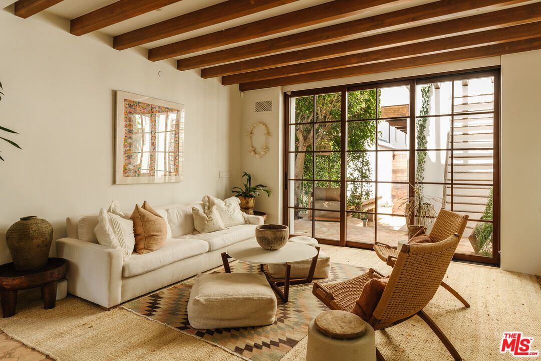 Interior, Living room, Wooden Beams