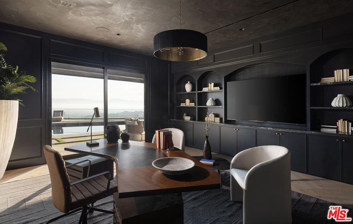 Home Office, Interior, Water, Wood Texture Flooring