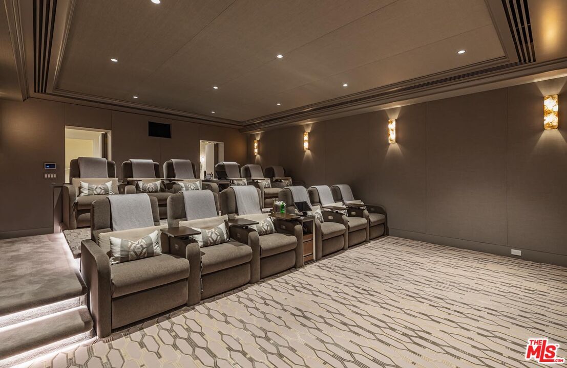 Home Theatre Room, Interior, Recessed Lighting, Theatre Room