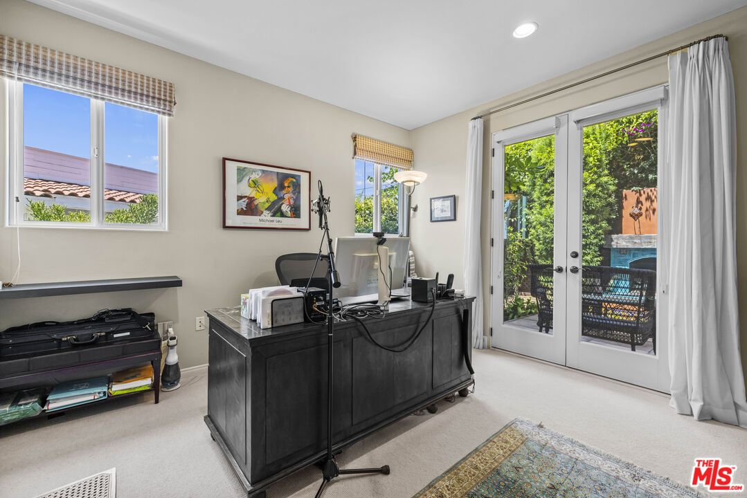 Home Office, Interior, Recessed Lighting