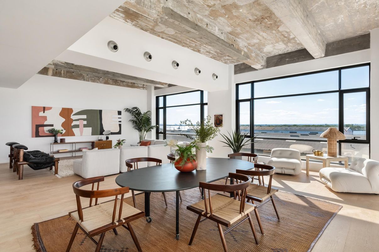 Dining room, Interior, Living room, Water, Wooden Ceilings, Wood Texture Flooring
