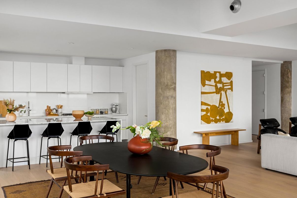 Dining room, Interior, Kitchen, Wood Texture Flooring