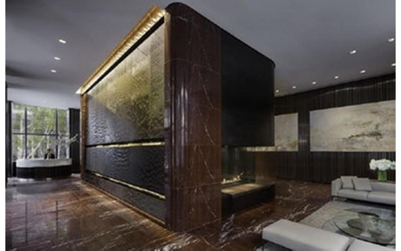 Bathroom, Interior, Marble, Marble Walls, Recessed Lighting