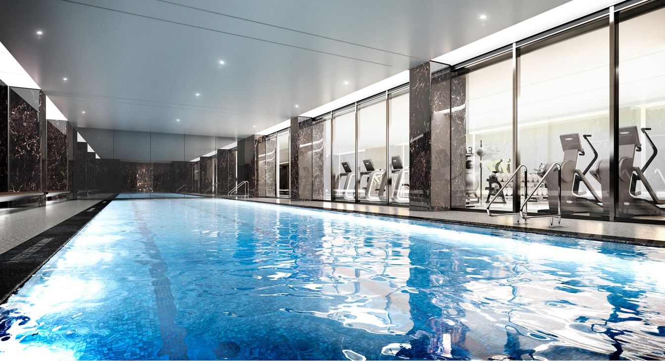 Fitness Equipment, Interior, Pool, Recessed Lighting