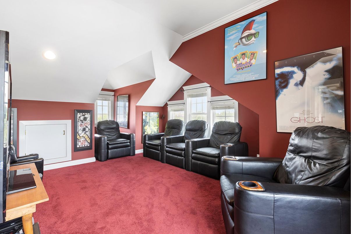 Home Theatre Room, Interior, Recessed Lighting, Theatre Room