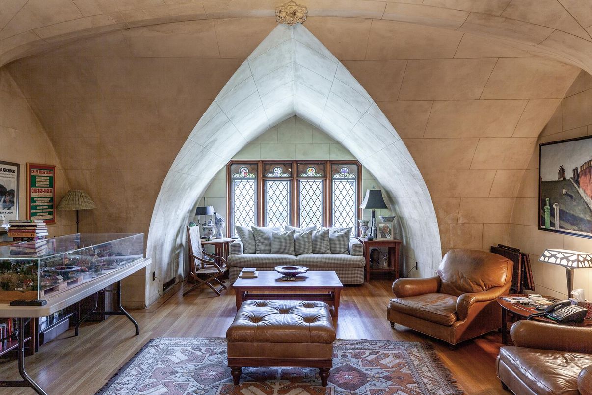 Fireplace, Interior, Living room, Stone Walls, Wood Texture Flooring