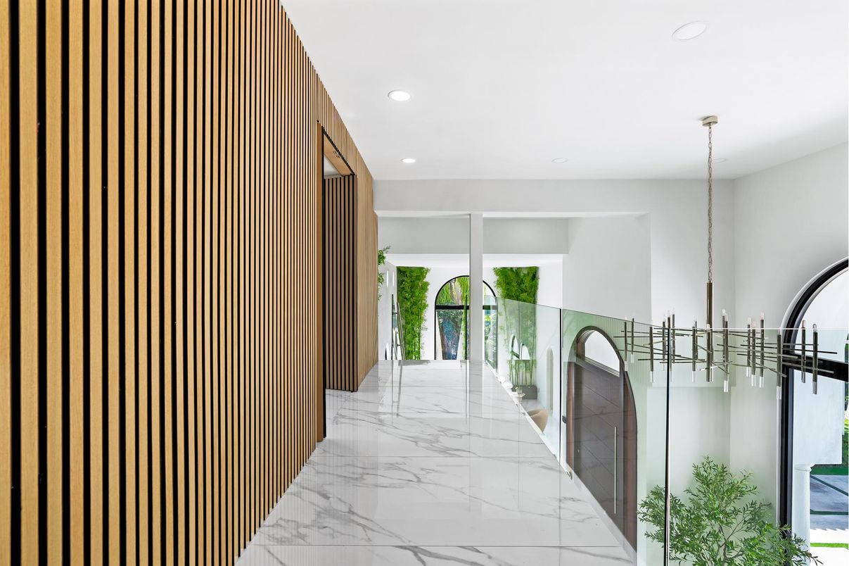 Interior, Marble, Recessed Lighting