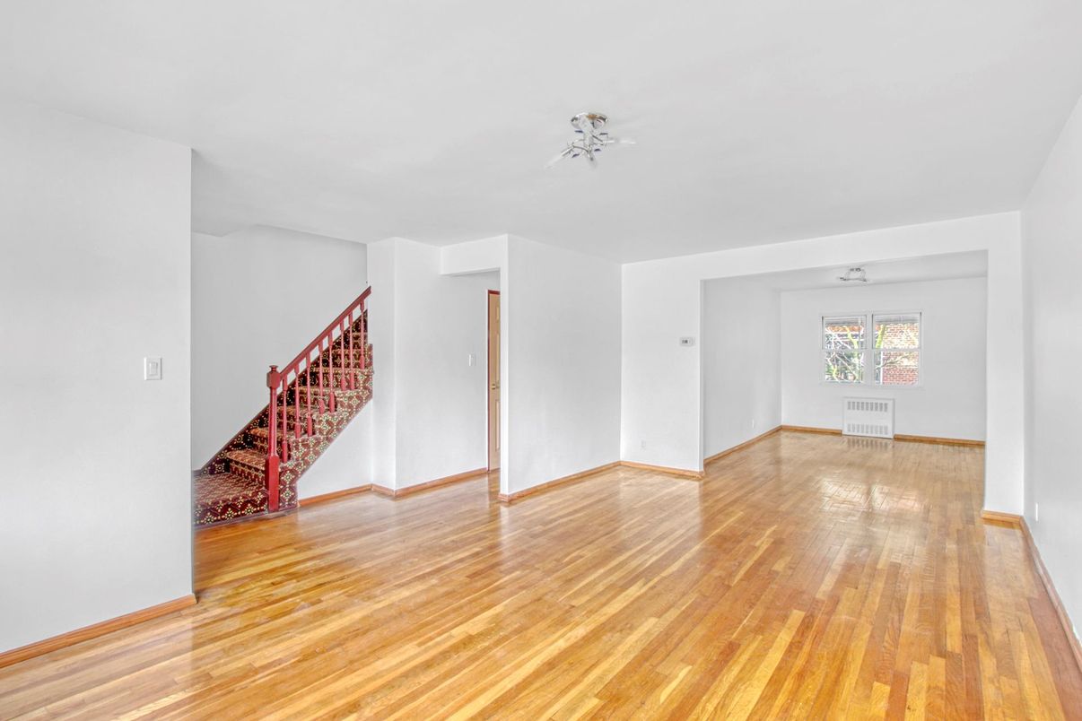 Empty room, Interior, Wood Texture Flooring