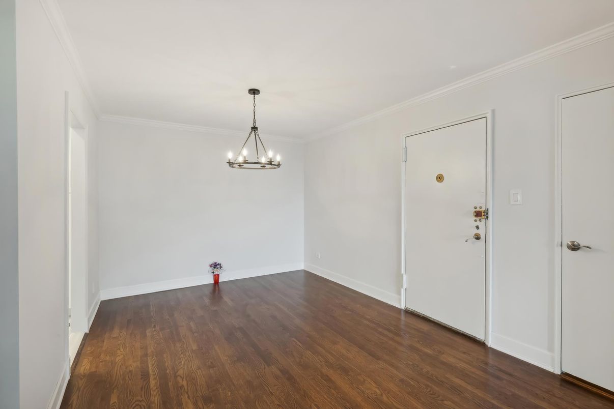 Chandelier, Empty room, Interior, Wood Texture Flooring