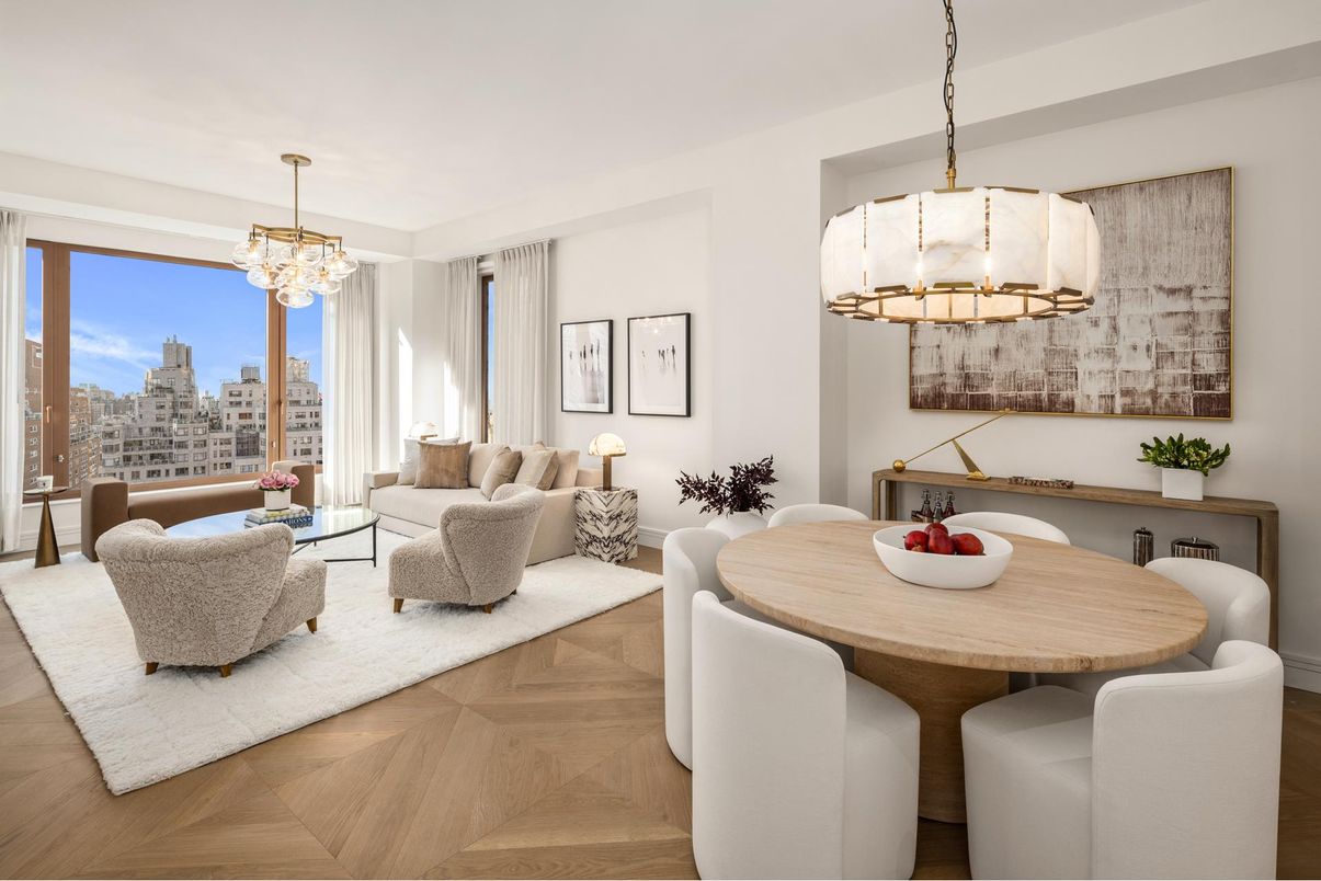Chandelier, Dining room, Interior, Living room, Pendant Lights, Wood Texture Flooring