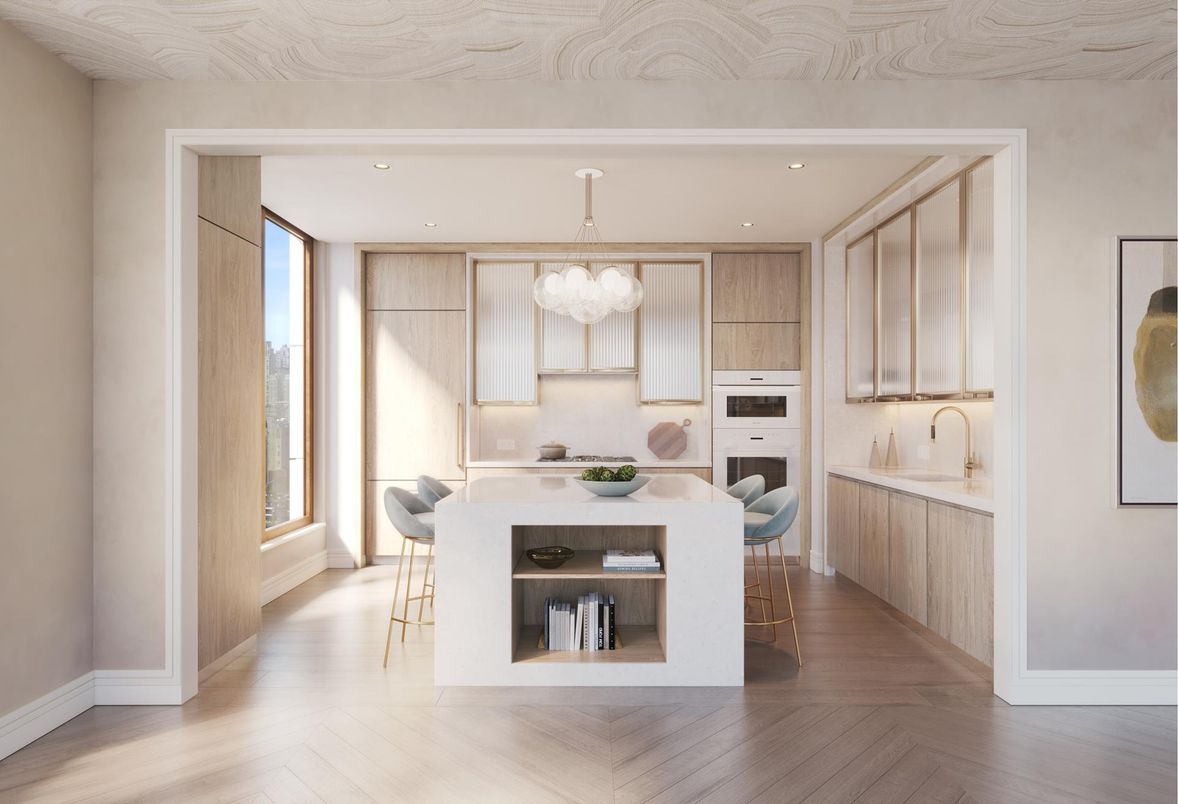 Chandelier, Dining room, Interior, Kitchen, Recessed Lighting, Wood Texture Flooring