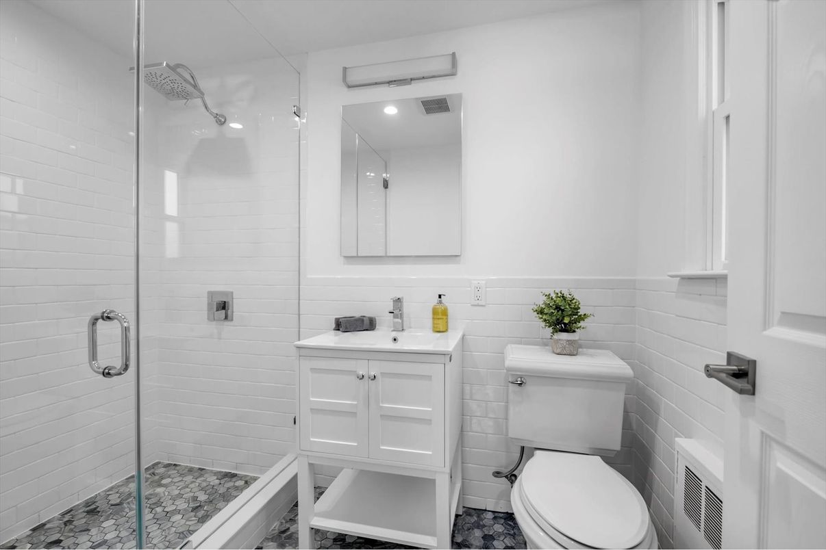 Bathroom, Glass Shower, Interior